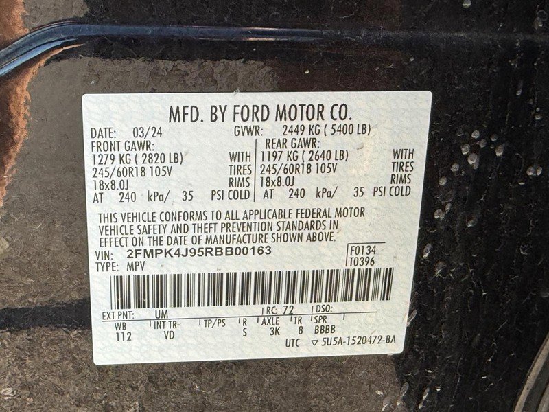 Certified 2024 Ford Edge SEL image 24