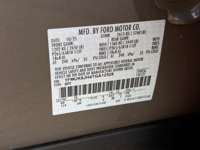 Certified 2026 Ford Explorer Tremor w/ Tremor Convenience Package AWD/4WD image 38