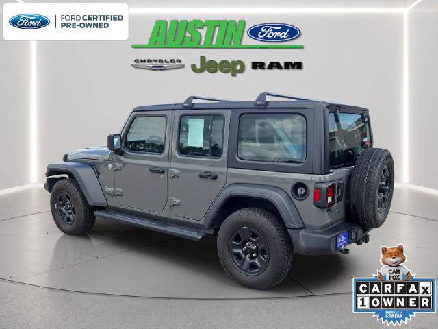 Used 2020 Jeep Wrangler Unlimited Sport AWD/4WD image 3
