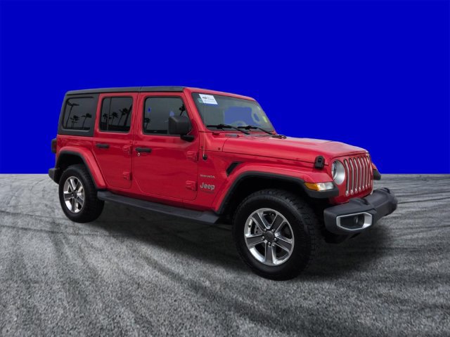 Used 2020 Jeep Wrangler Unlimited Sahara AWD/4WD image 2