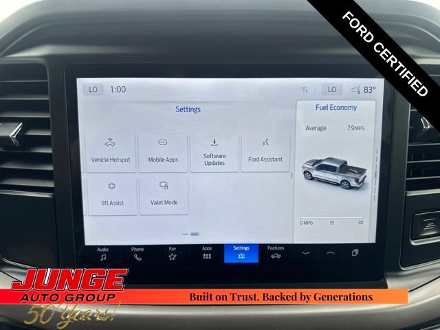 Certified 2025 Ford F150 XLT w/ Equipment Group 301A Standard AWD/4WD image 35