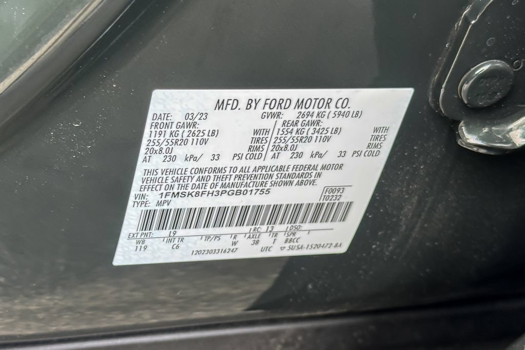 Certified 2023 Ford Explorer Limited w/ Equipment Group 301A AWD/4WD image 26