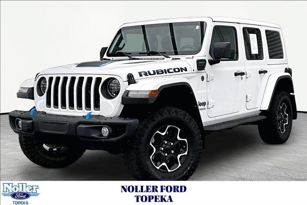 Used 2021 Jeep Wrangler Unlimited Rubicon 4xe w/ Steel Bumper Group