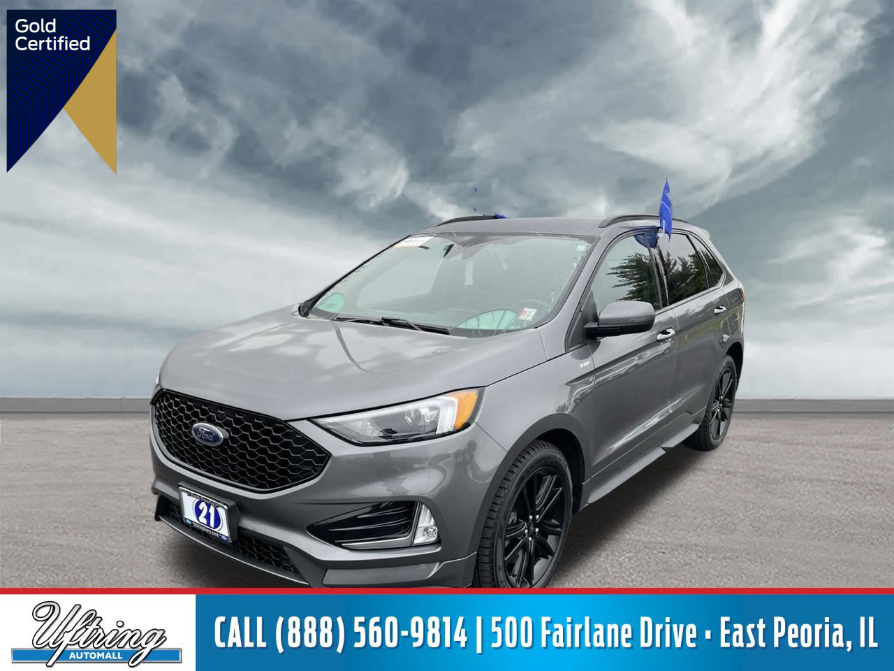 Certified 2021 Ford Edge ST-Line