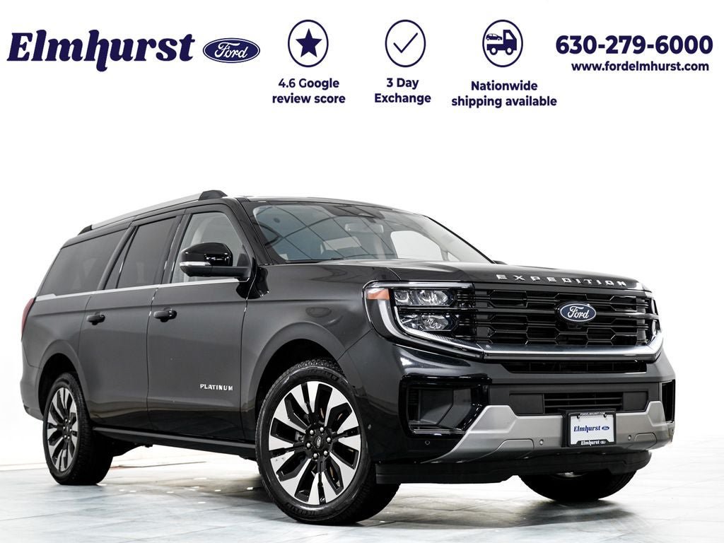 Certified 2025 Ford Expedition Max Platinum w/ Driver's Package AWD/4WD image 1
