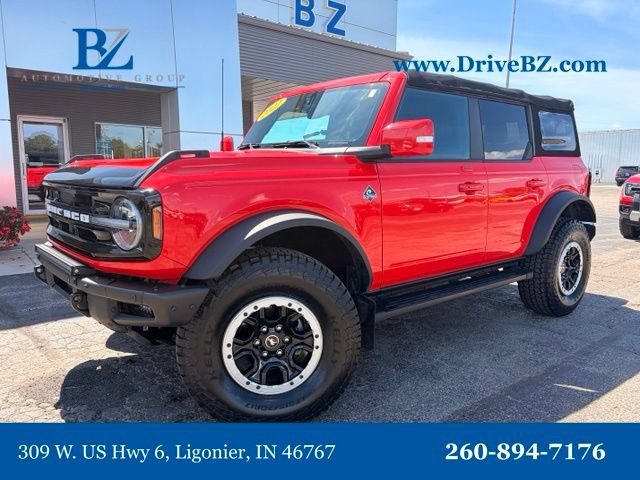 Certified 2022 Ford Bronco Outer Banks w/ Sasquatch Package AWD/4WD image 1