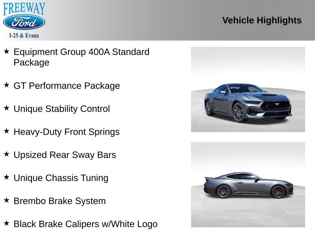 Certified 2025 Ford Mustang GT Premium w/ GT Performance Package image 5