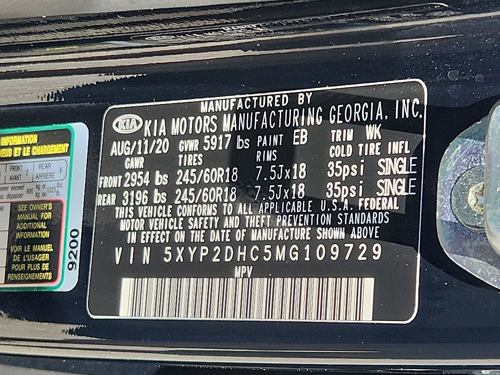 Used 2021 Kia Telluride LX AWD/4WD image 24