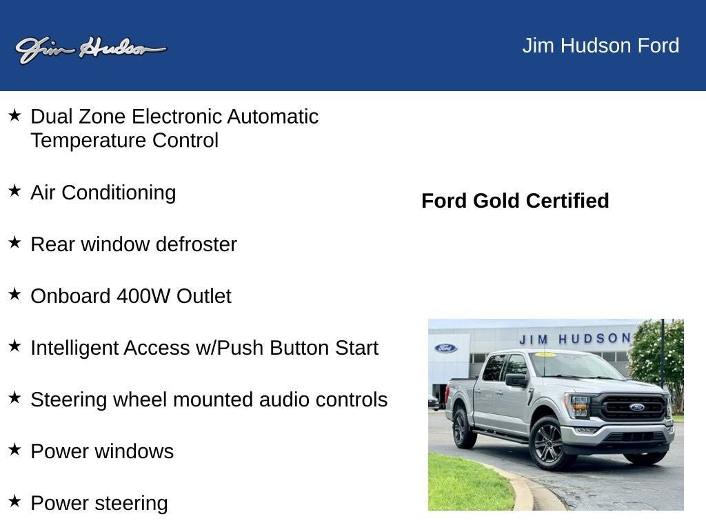 Certified 2023 Ford F150 XLT w/ Equipment Group 302A High AWD/4WD image 13