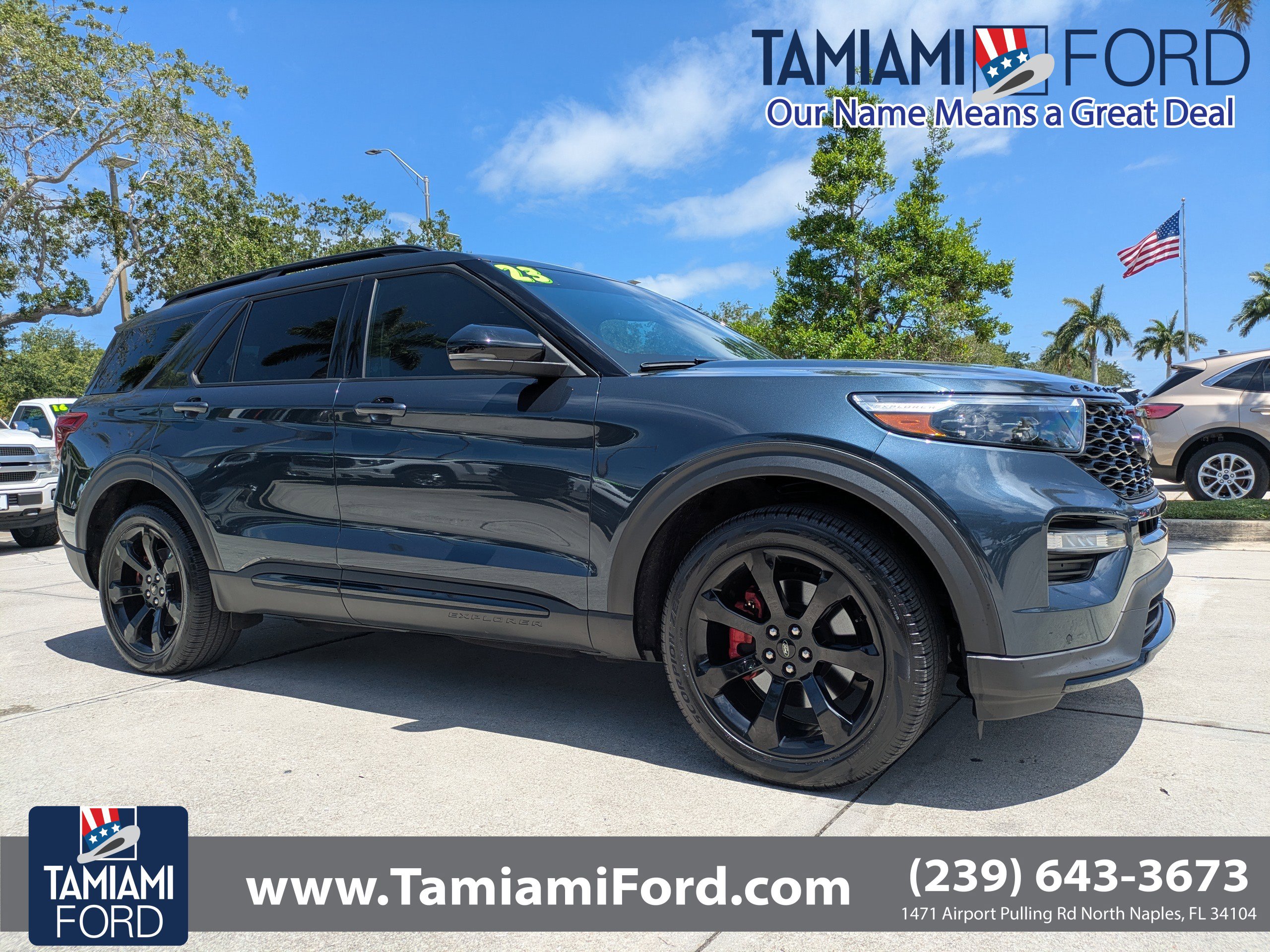 Certified 2023 Ford Explorer ST w/ Equipment Group 401A