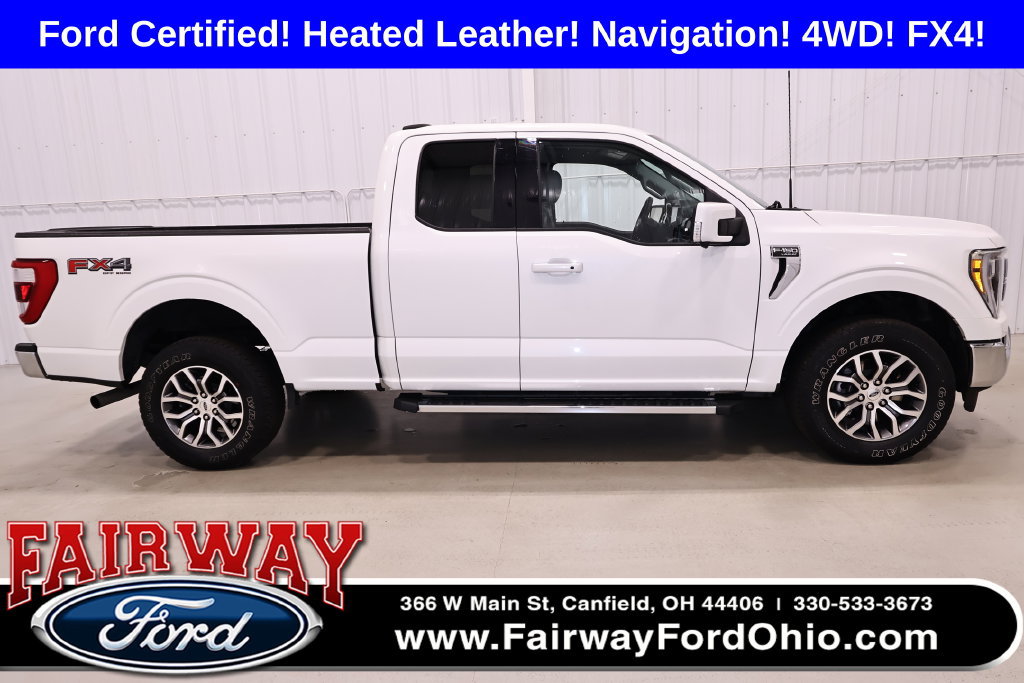 Certified 2021 Ford F150 Lariat w/ FX4 Off-Road Package