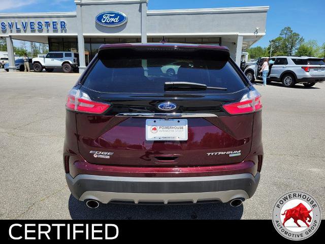 Certified 2019 Ford Edge Titanium w/ Equipment Group 301A FWD image 4