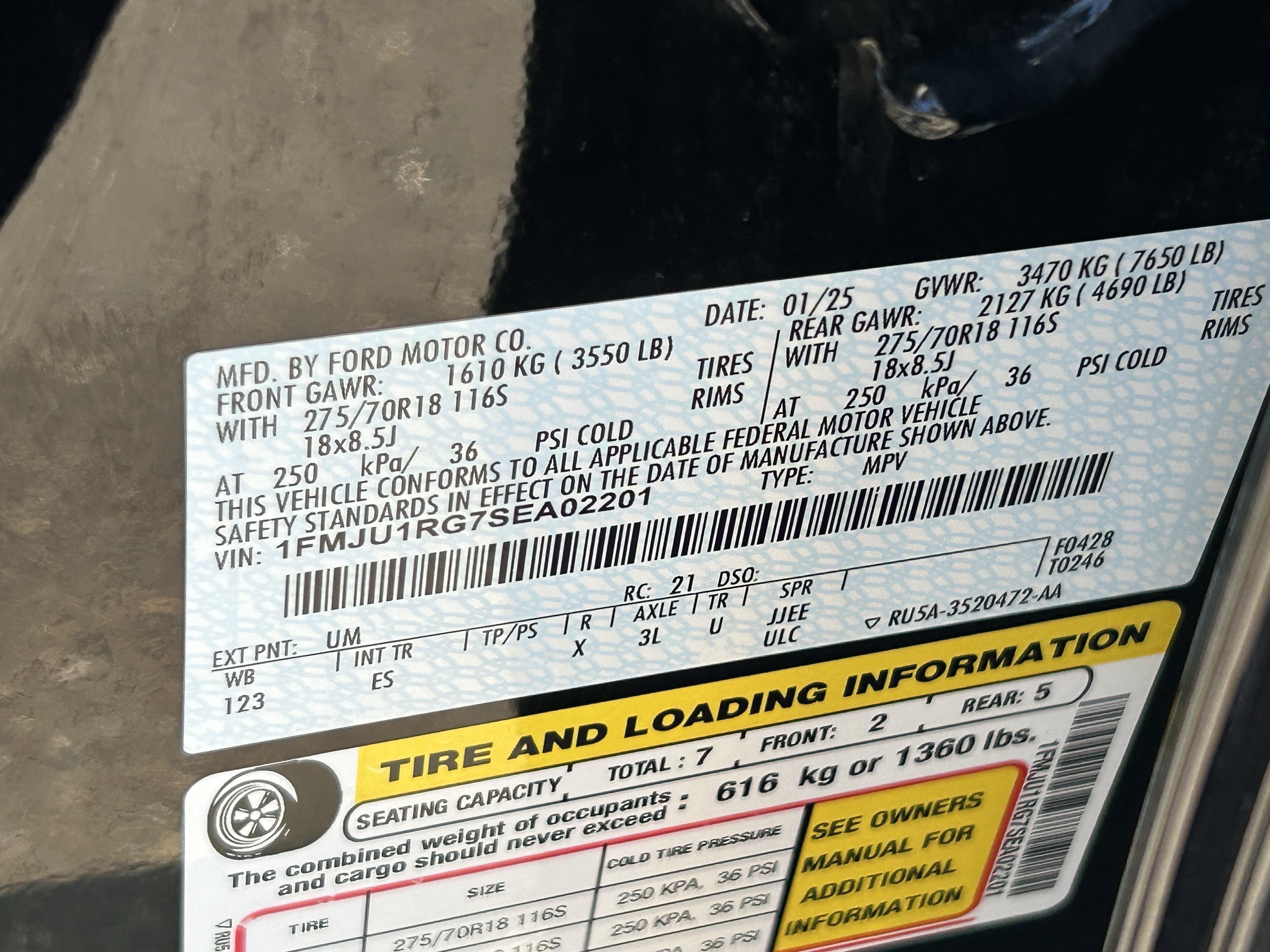 Certified 2025 Ford Expedition Tremor AWD/4WD image 36