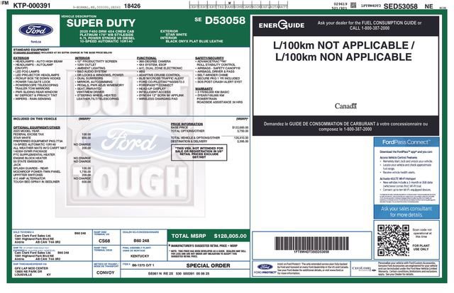 Certified 2025 Ford F450 Platinum AWD/4WD image 13