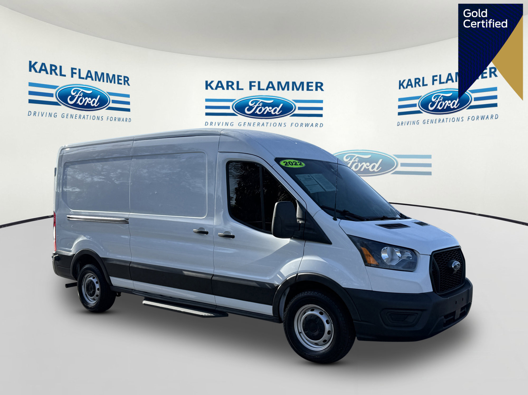 Certified 2022 Ford Transit 250 Medium Roof image 1
