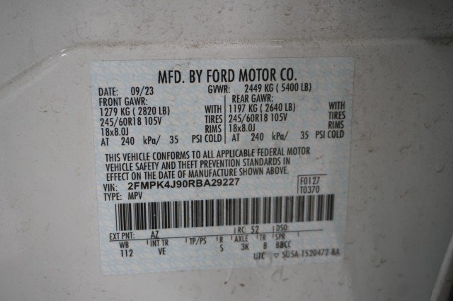 Certified 2024 Ford Edge SEL w/ Convenience Package AWD/4WD image 36