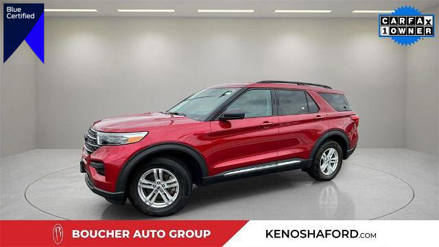 Certified 2022 Ford Explorer XLT w/ Class IV Trailer Tow Package image 1