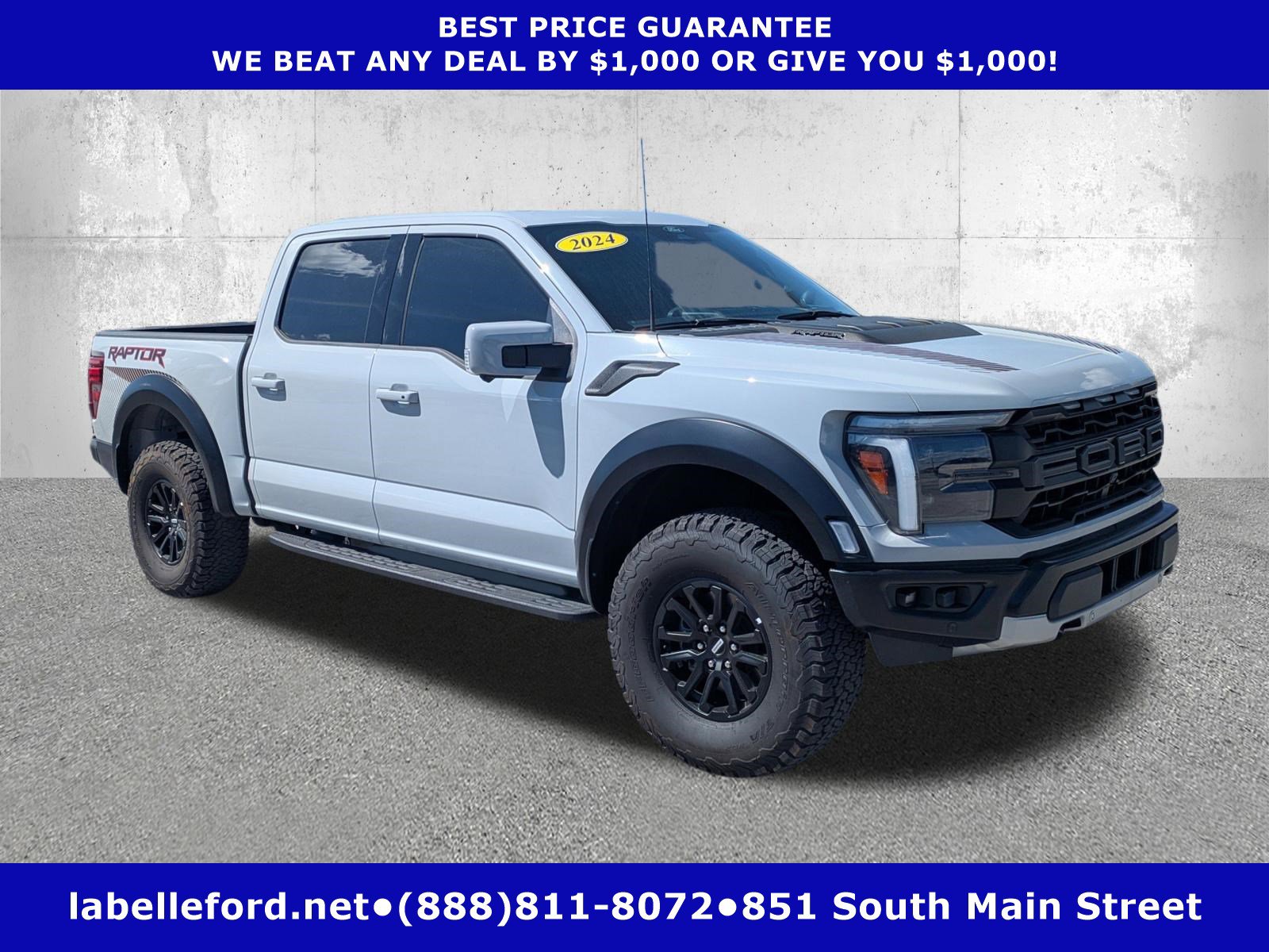 Certified 2024 Ford F150 Raptor