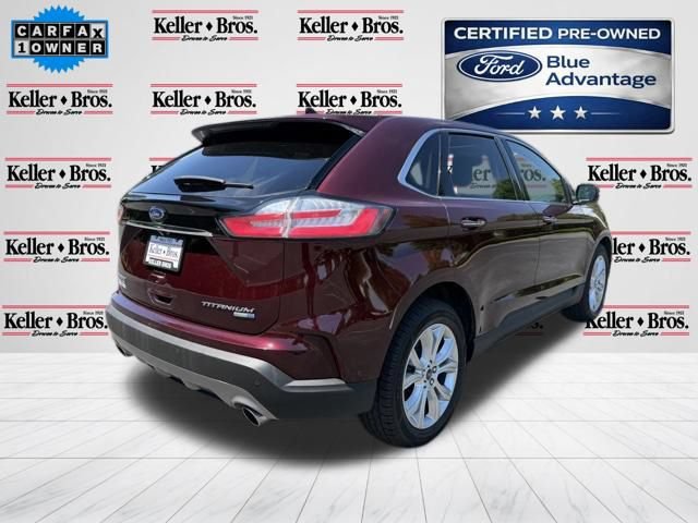 Certified 2020 Ford Edge Titanium w/ Equipment Group 301A AWD/4WD image 7