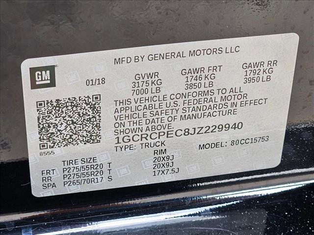 Used 2018 Chevrolet Silverado 1500 Custom w/ Texas Edition image 23