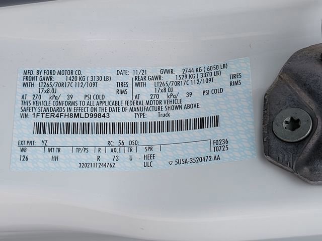 Certified 2021 Ford Ranger Lariat w/ Tremor Off-Road Package image 18