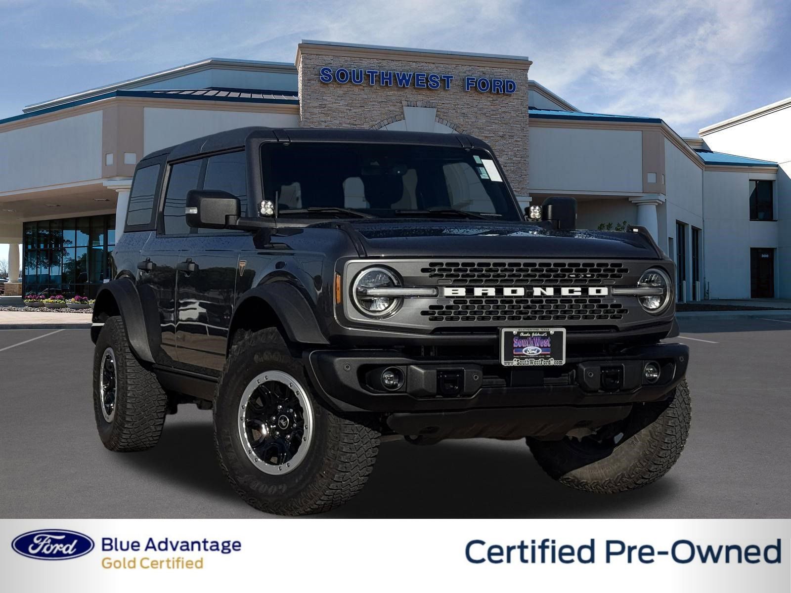 Certified 2023 Ford Bronco Badlands w/ Sasquatch Package AWD/4WD 360° Tour