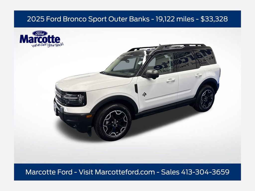 Certified 2025 Ford Bronco Sport Outer Banks w/ Outer Banks Tech Package+