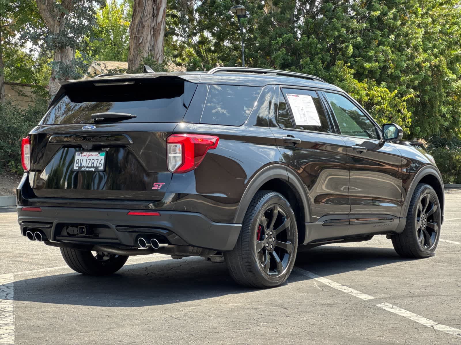 Certified 2021 Ford Explorer ST w/ Equipment Group 401A AWD/4WD image 2