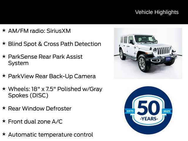Used 2023 Jeep Wrangler Unlimited Sahara w/ LED Lighting Group AWD/4WD image 11