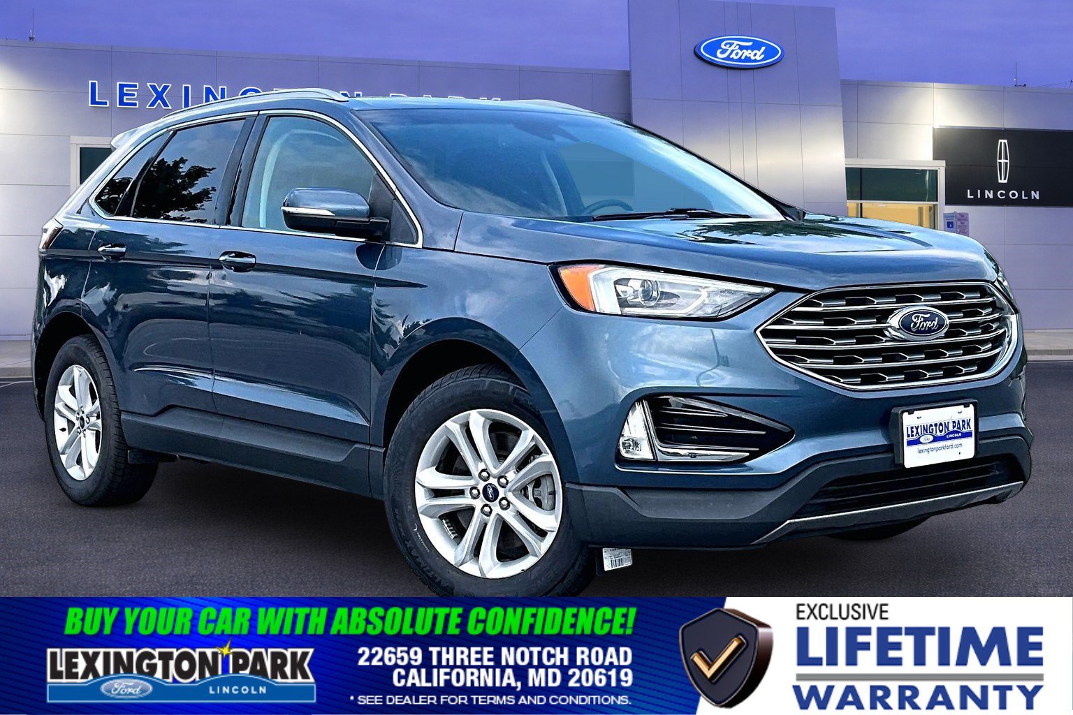 Certified 2019 Ford Edge SEL w/ Equipment Group 201A