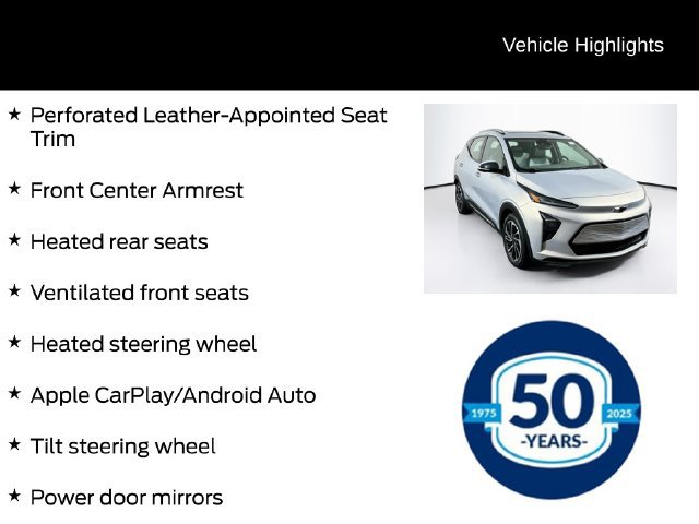 Used 2022 Chevrolet Bolt EUV Premier w/ Sun & Sound Package FWD image 16