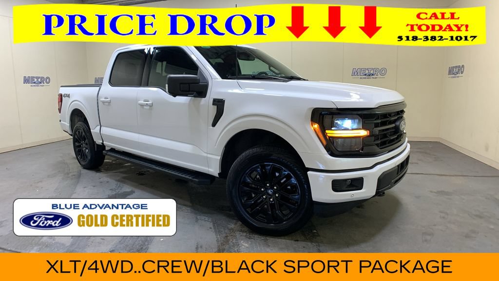 Certified 2025 Ford F150 XLT w/ Equipment Group 302A MID