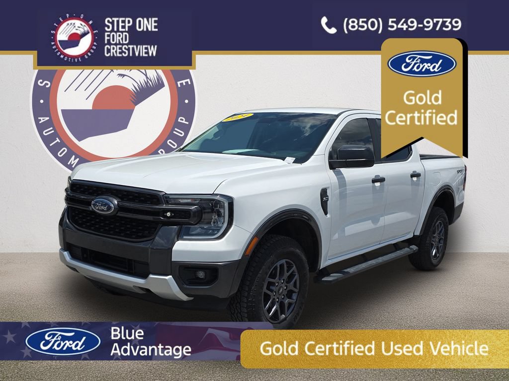 Certified 2024 Ford Ranger XLT w/ Trailer Tow Package