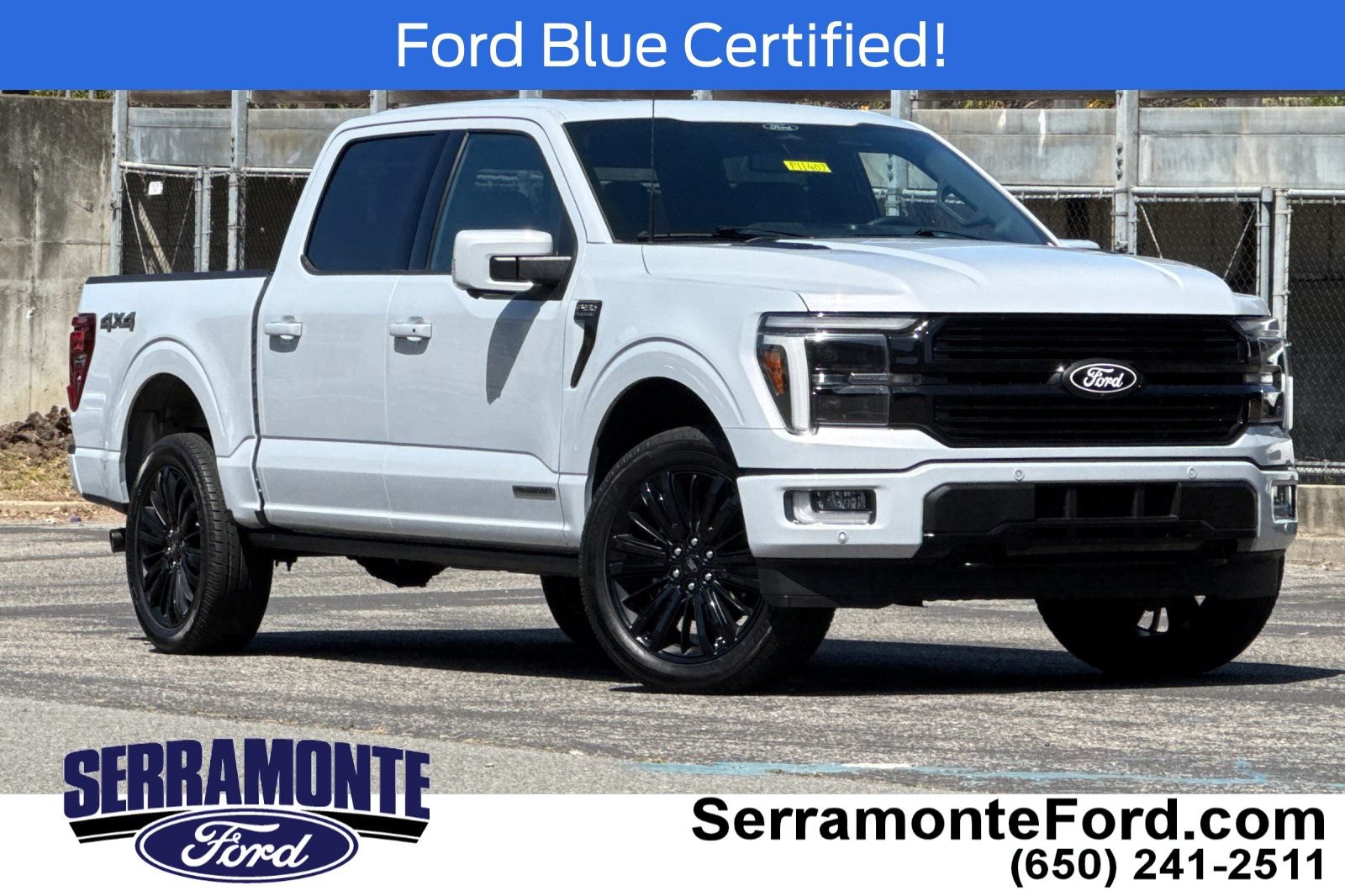 Certified 2025 Ford F150 Platinum w/ Equipment Group 702A High AWD/4WD image 2