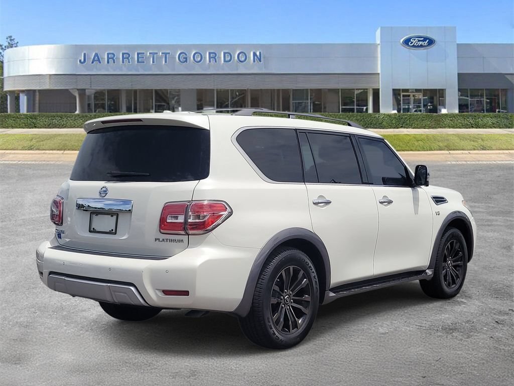 Used 2017 Nissan Armada Platinum w/ Captain Seat Package RWD image 4