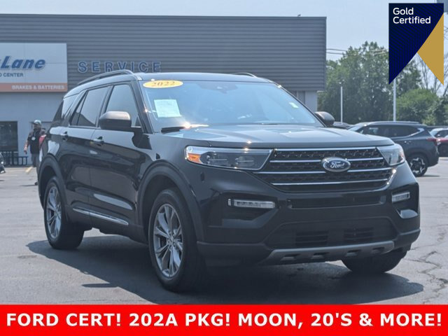 Certified 2022 Ford Explorer XLT w/ Equipment Group 202A
