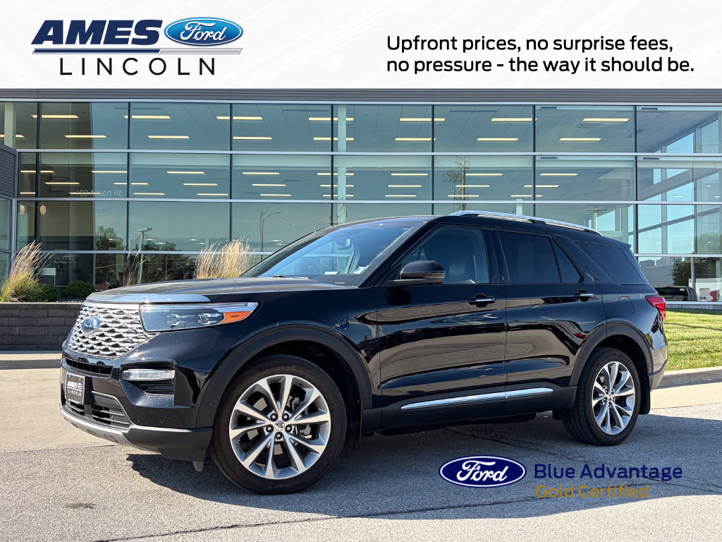 Certified 2021 Ford Explorer Platinum w/ Equipment Group 601A AWD/4WD image 1