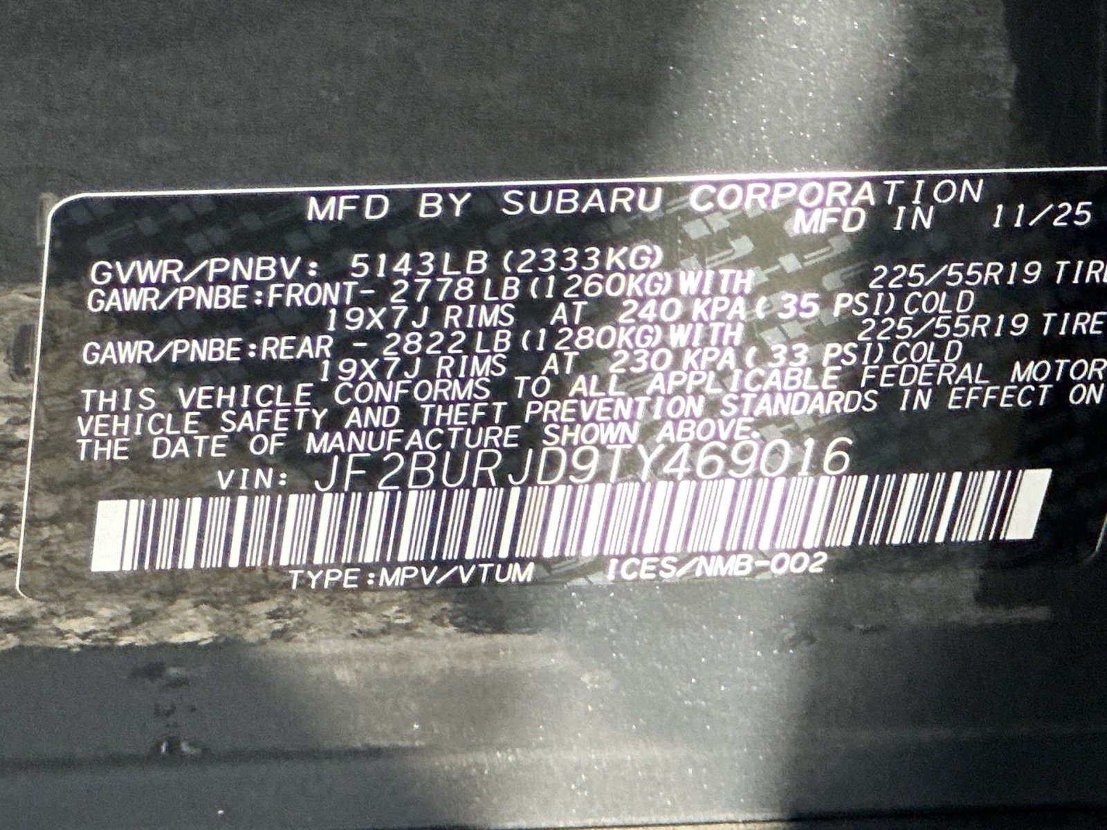 Used 2026 Subaru Outback Touring XT AWD/4WD image 29