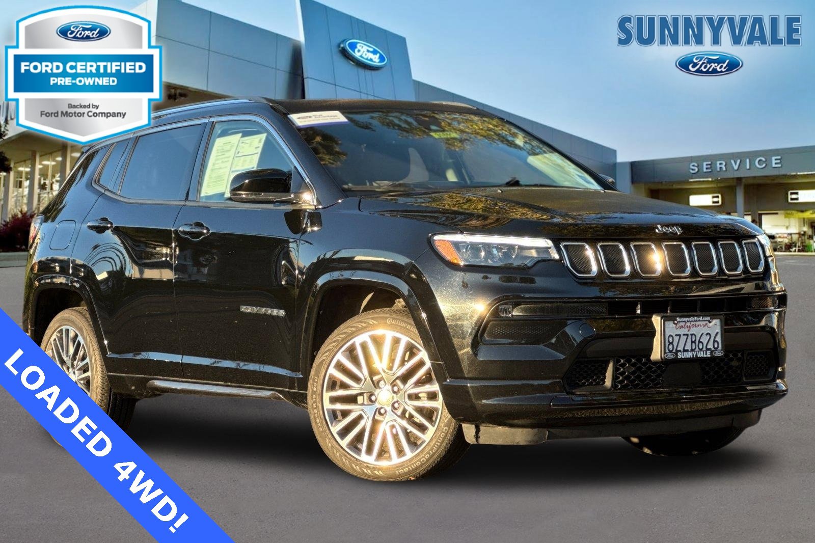 Used 2022 Jeep Compass Limited w/ Elite Group image 1