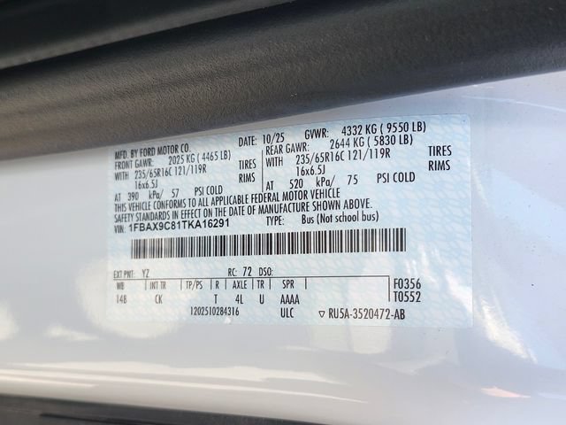 Certified 2026 Ford Transit 350 XLT AWD/4WD image 33