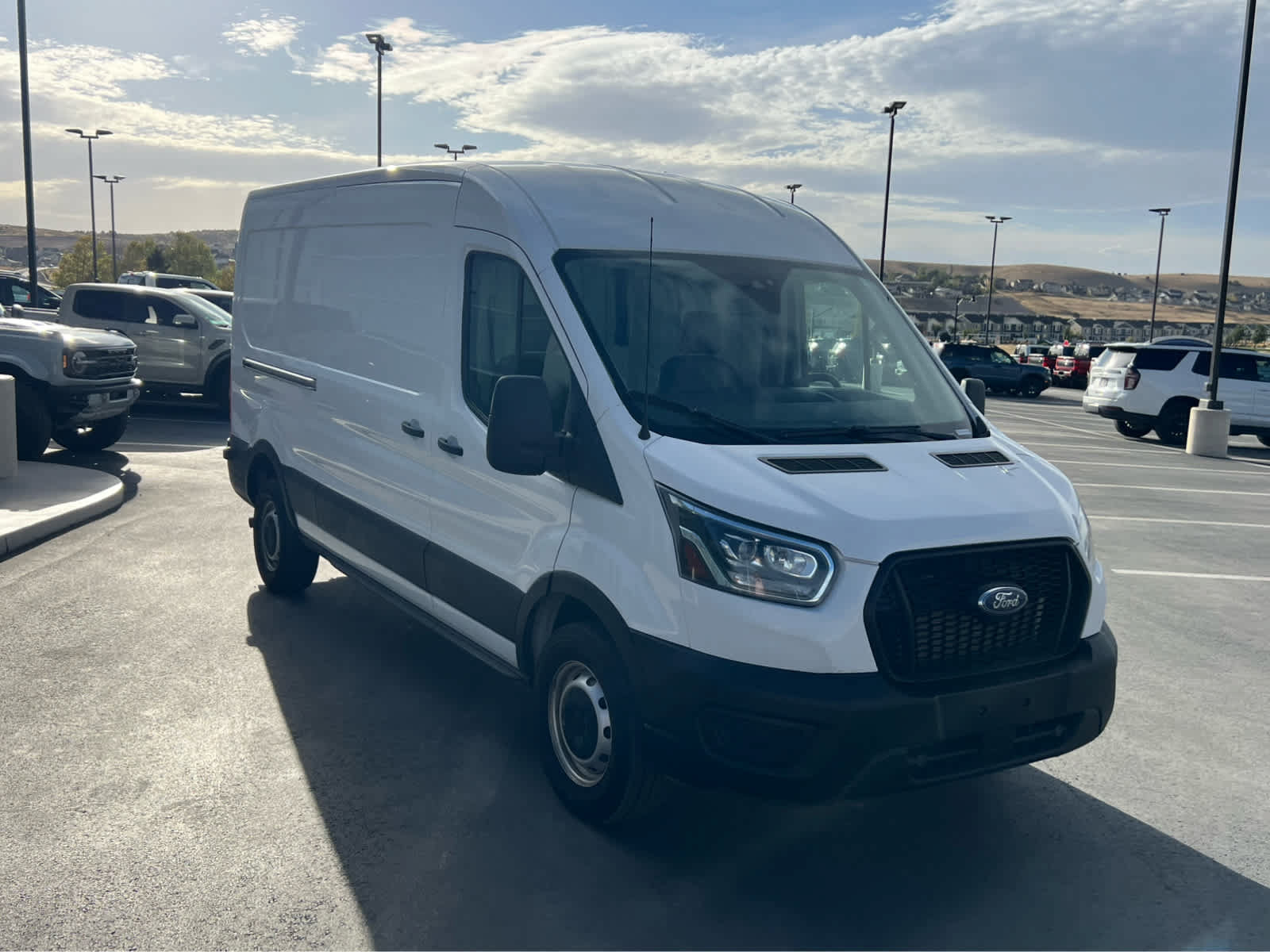 Certified 2023 Ford Transit 250 Medium Roof w/ Load Area Protection Package RWD image 4