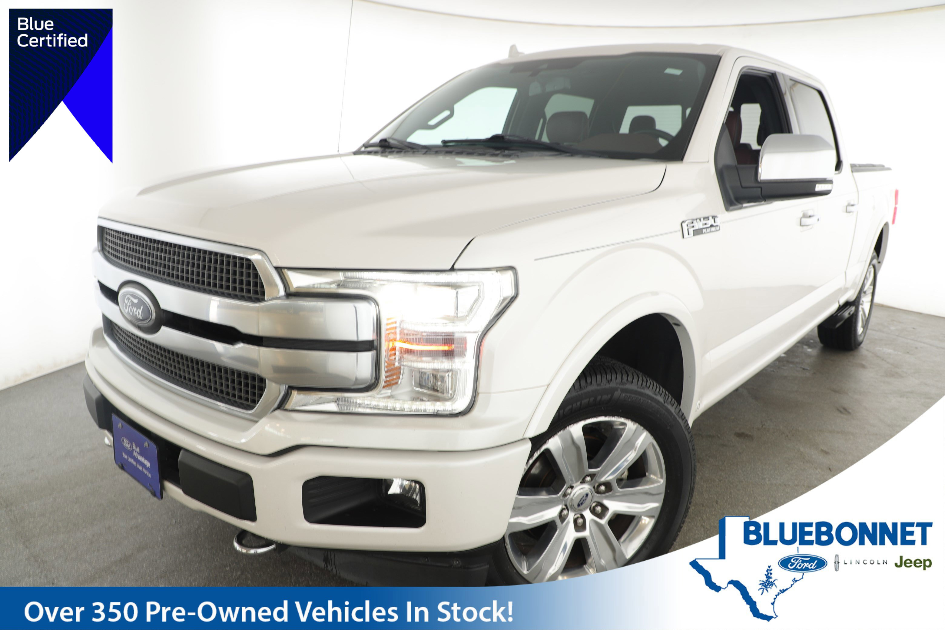 Certified 2018 Ford F150 Platinum w/ Equipment Group 701A Luxury
