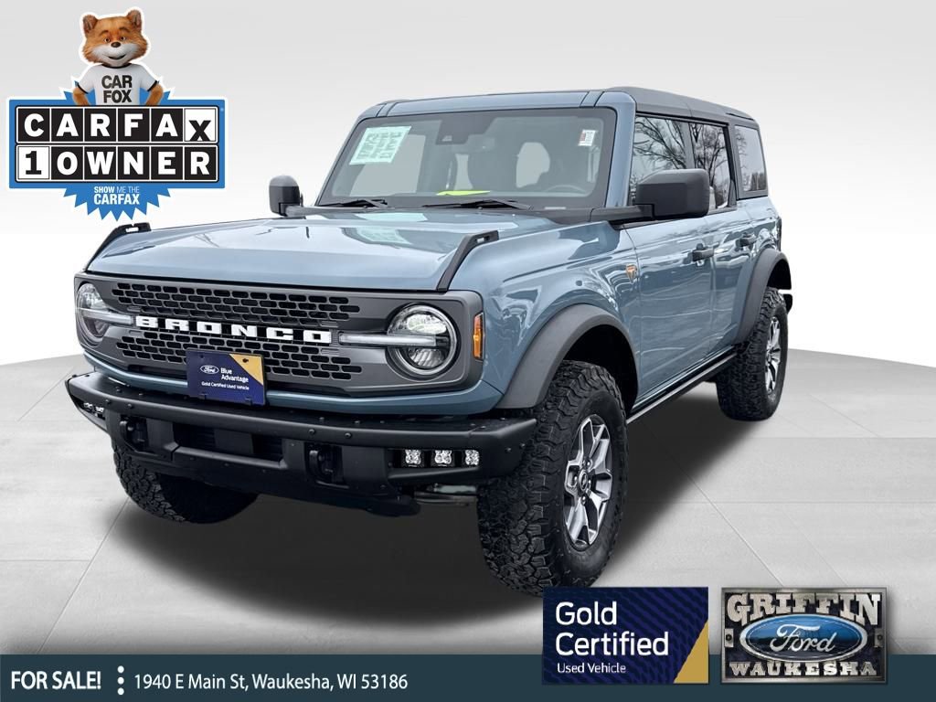 Certified 2022 Ford Bronco Badlands image 1