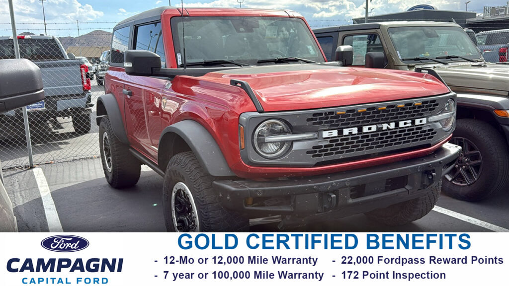 Certified 2024 Ford Bronco Badlands