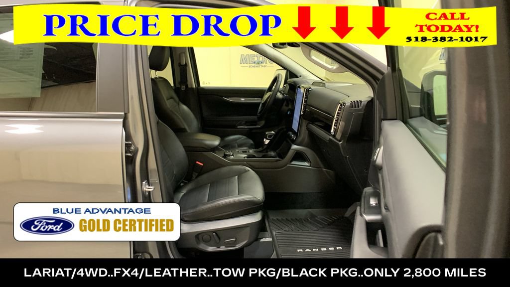 Certified 2025 Ford Ranger Lariat w/ FX4 Off-Road Package AWD/4WD image 12