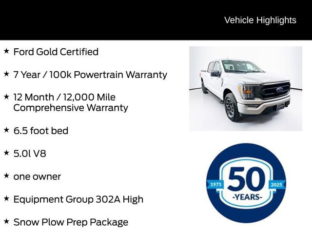 Certified 2023 Ford F150 XLT w/ Equipment Group 302A High image 11