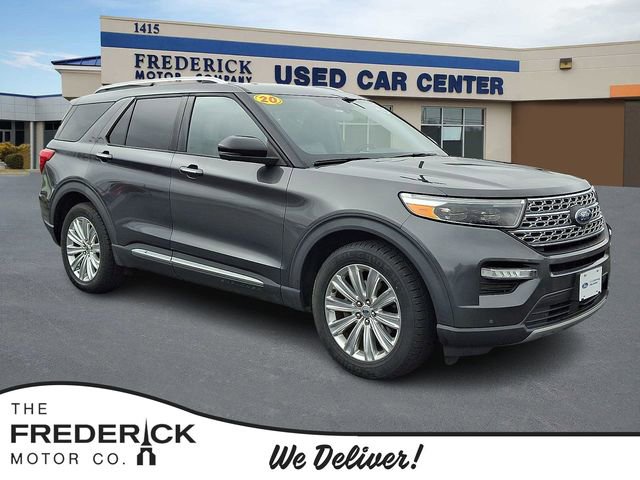 Certified 2020 Ford Explorer Limited w/ Class III Trailer Tow Package