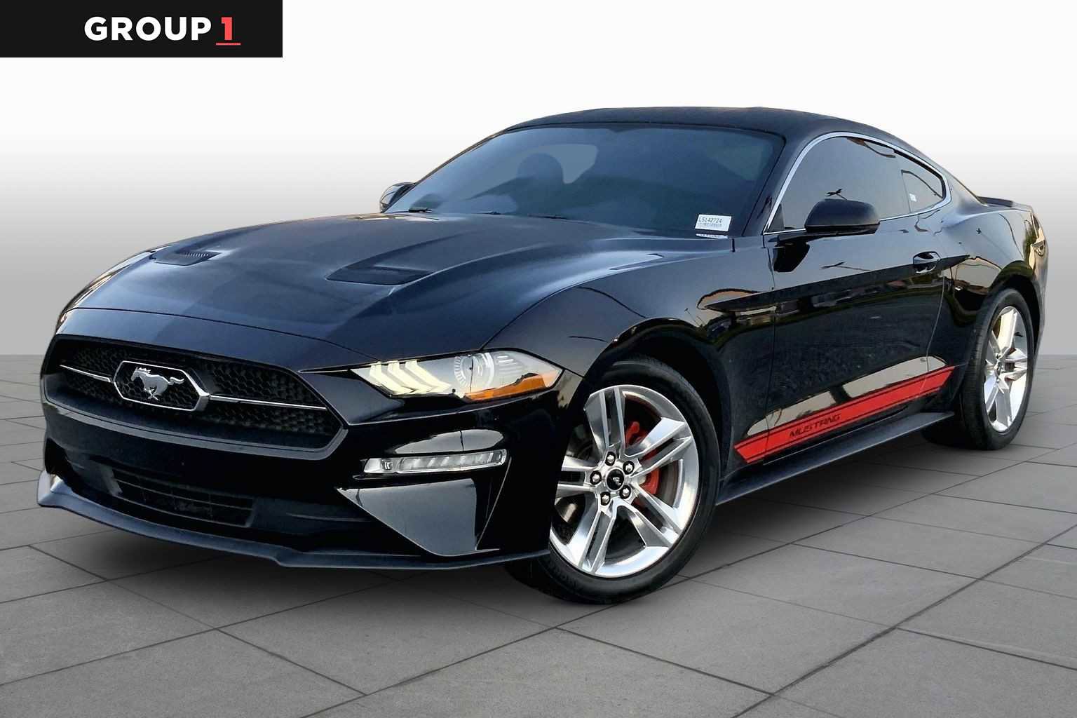 Certified 2020 Ford Mustang Premium w/ Equipment Group 201A RWD image 1
