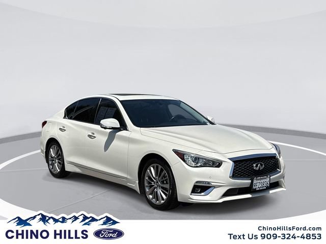 Used 2023 INFINITI Q50 Luxe w/ Cargo Package RWD image 1