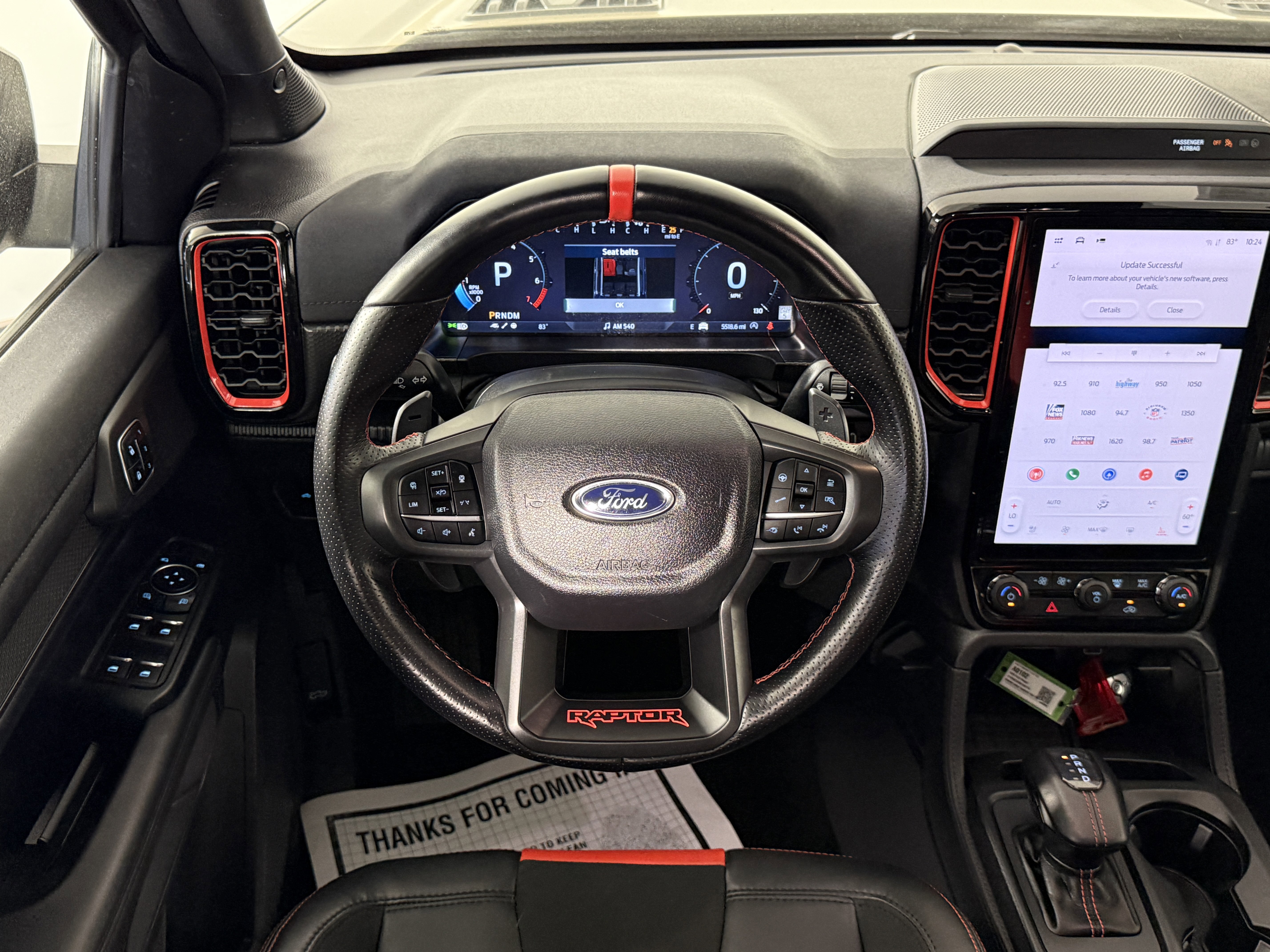 Certified 2025 Ford Ranger Raptor AWD/4WD image 11